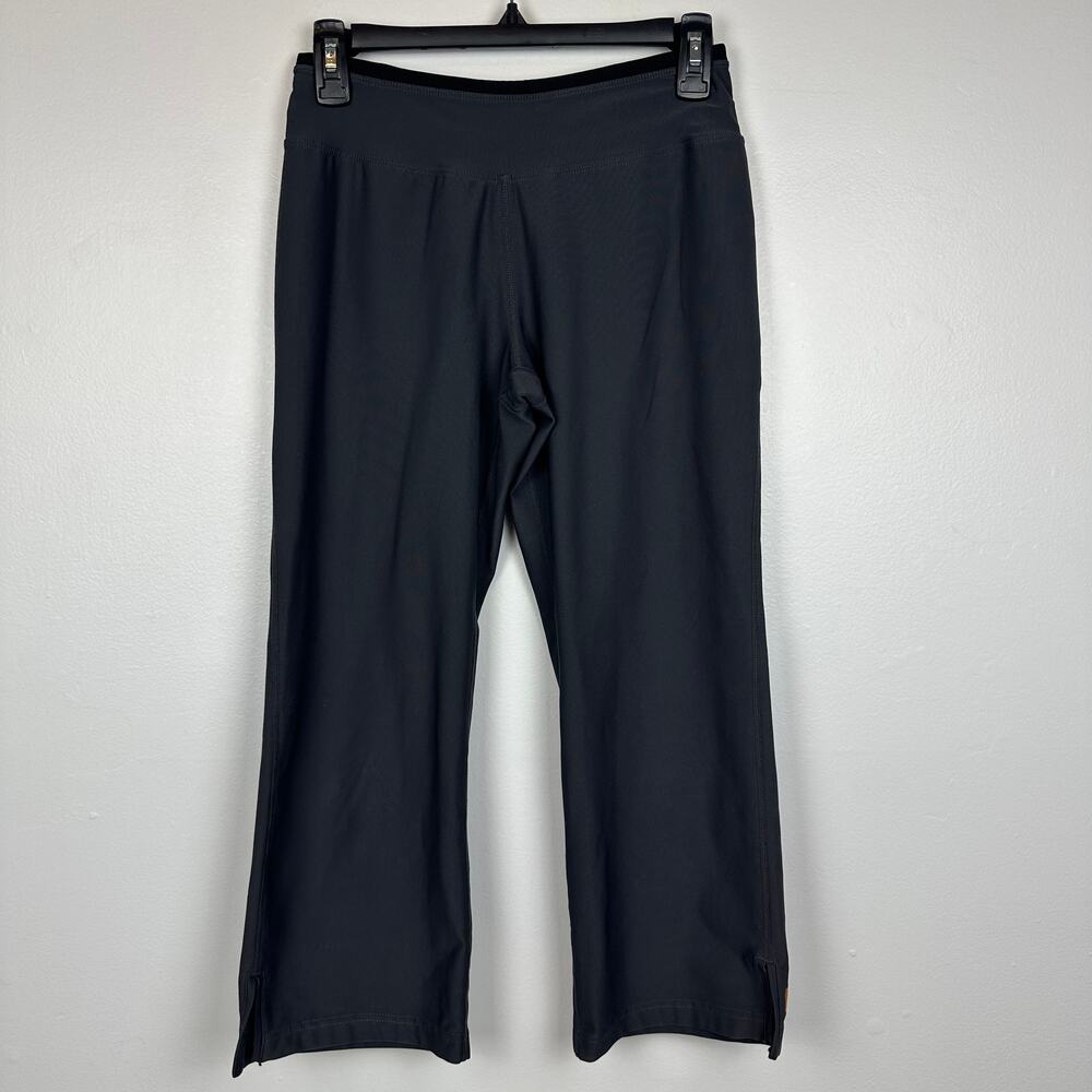 Lucy Womens Lucytech Wide Leg High Rise Pull-On Cropped Active Grey Pants XS